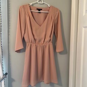 Nude dress, worn once, size XS.
